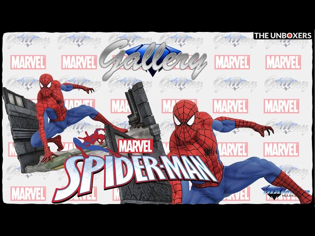 Marvel Comic Gallery Spider-Man Webbing PVC Diorama by Diamond
