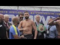 Bellew vs Makabu 'OFFICIAL' Weigh  in