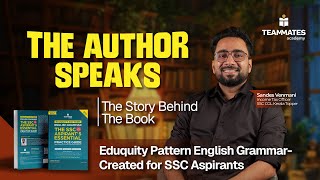 The Author Speaks The Story Behind Eduquity Pattern English Grammar Book Created for SSC Aspirants