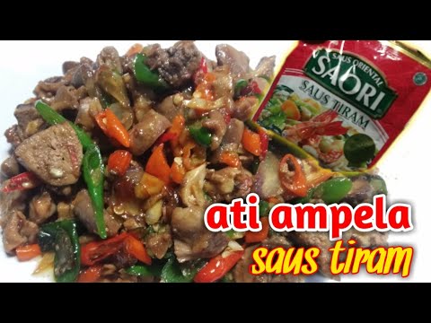 Resep Hati Ayam Saus Tiram