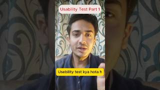 Usability Testing for Designers With Example #uiux #usabilitytesting #figma #youtubeshort #tranding