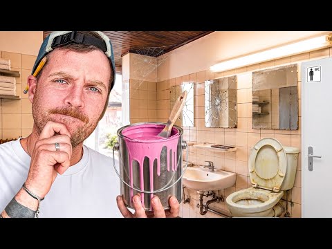 Bought a campsite! Renovating the bathroom – affordable & DIY