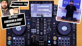 Brand new Pioneer DJ XDJ-RX3 - Unboxing & First Impressions! #TheRatcave