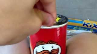 Pringles can explodes!!!