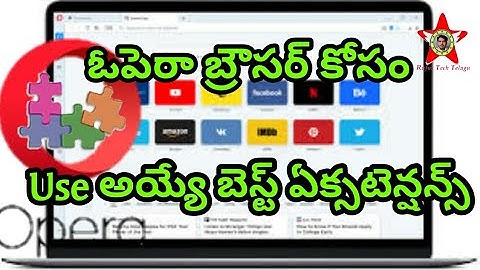 Best Extensions for Opera Browser