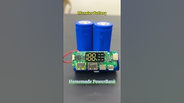 DIY Power Bank: Create Your Own 6000mAh Monster Battery #shorts #battery #diyprojects