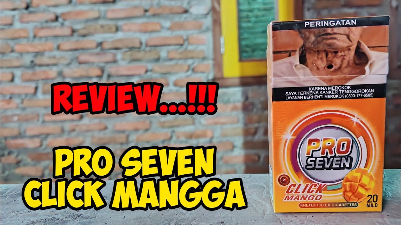 Rokok R Seven REVIEW ROKOK PRO SEVEN CLICK MANGGA - YouTube