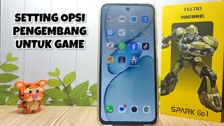 Cara Setting Opsi Pengembang Untuk Main Game Di HP Tecno Spark Go 1 screenshot 5