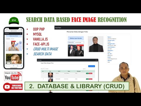 2. DATABASE & LIBRARY -- SEARCH DATA BASED FACE IMAGE RECOGNITION