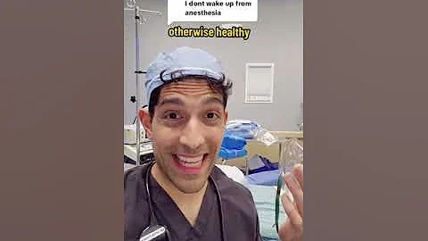 When you don't wake up from anesthesia