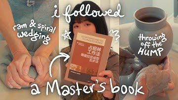 Following a Master Potter