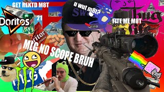 Call of Duty Modern Warfare Best 360 Quickscope Montage All Maps