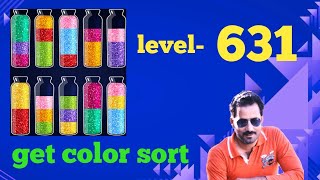 Get color sort level 631 solution walkthrough