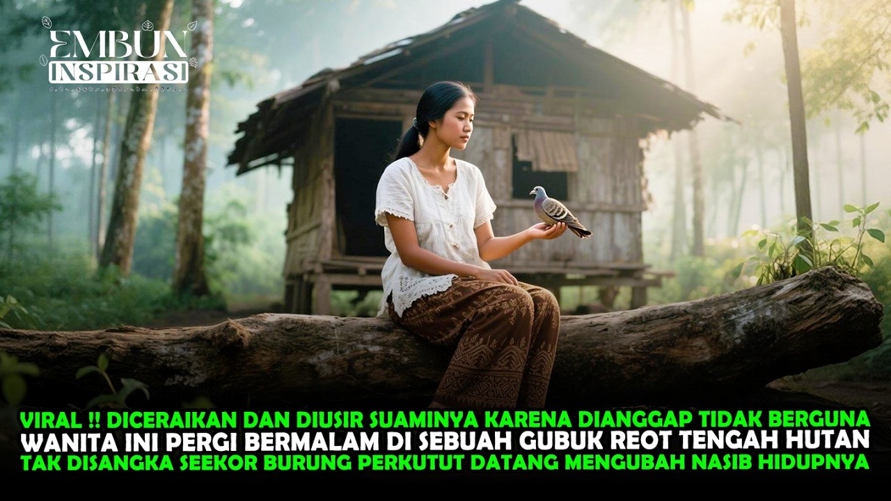 VIRAL !! DICERAIKAN DAN DIUSIR SUAMINYA, WANITA INI BERTEMU BURUNG PERKUTUT YANG MENGUBAH KEHIDUPNYA