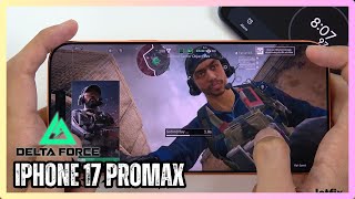 iPhone 17 Pro Max Delta Force Gaming test | Apple A19 Pro, 120Hz Display screenshot 4
