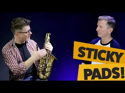 how-to-fix-sticky-saxophone-pads