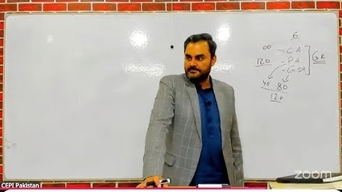 CSS Current and Pakistan Affairs Preparation Sources and Strategies with Sir Moazzam Khan Lodhi