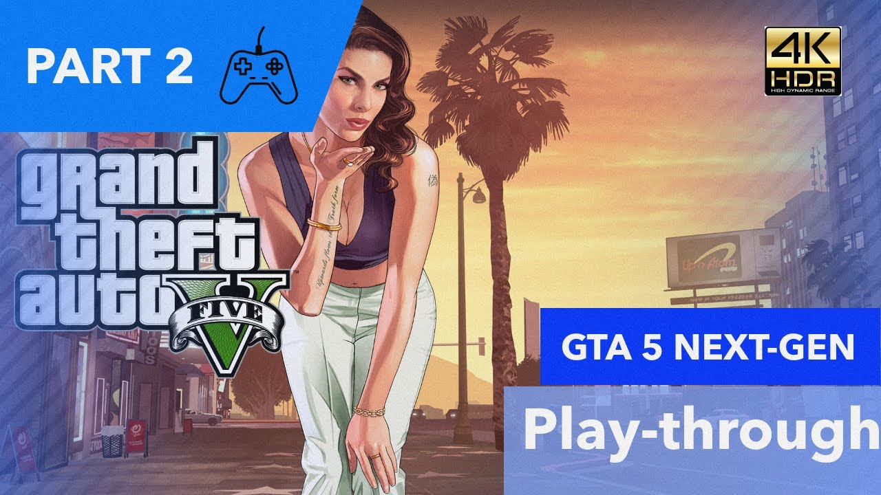 GTA 5 PS5 Gameplay Walkthrough Part 2 - YouTube