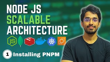 Project Setup & PNPM Installation | Scalable Backend Architecture with Node.js
