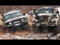 МАЖОРЫ VS Военная техника в грязевой ПАШНЕ! TOYOTA, MERCEDES, JEEP Wrangler , NISSAN против ГАЗ, УАЗ