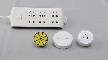 LoraTap Mini Remote Control Outlet Plug Adapter for Lights and Household Appliances SP111SC-V2-US