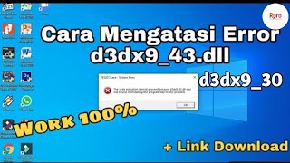 Cara Mengatasi Error d3dx9_43.dll dan d3dx9_30 Pada PES/Game PC Lainnya screenshot 5
