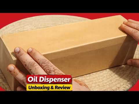 Oil Dispenser Unboxing & Review | Easy Pour | No Spill | Kitchen Essential@syedszest 