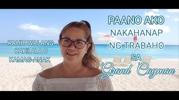 How I Landed a Job in Grand Cayman? (updated step by step guide) / OFW IN CAYMAN ISLANDS