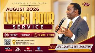PRAYER HINDRANCES: DISOBEDIENCE TO GOD'S WORD - APST. GITAHI DANIEL || LUNCH HOUR SERVICE