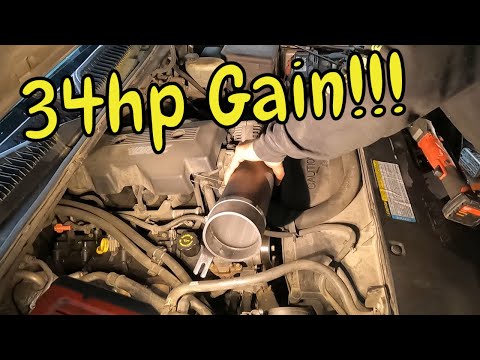 2000 Chevy Silverado Cold Air Intake Install & Demo (34hp GAIN!!!)