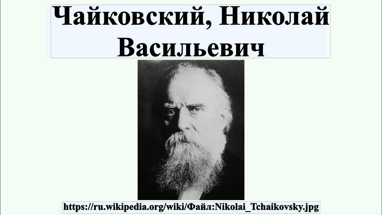 петоо ильявис чайковский. н в чайковский народник. чайковского. чайковский революционер. н в чайковский народник.