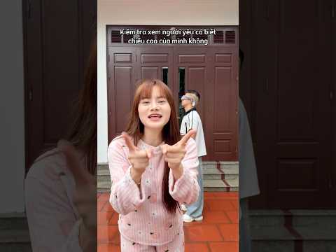 Hoàng Hôn | Đu Trend Kiểm Tra Chiều Cao Người Yêu Mà Lạ Lắm #Shorts