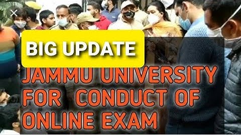jammu university //1st ,3rd ,5th sem online open book examination system //big update