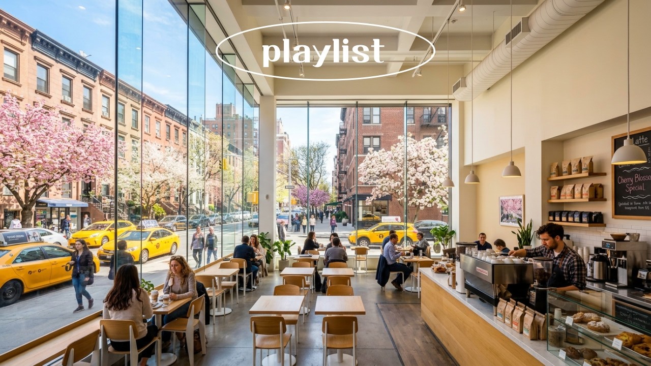 Playlist | 지금 필요한 건 이 그루브 🌳 봄바람 그루브팝 😎 | 카페 · 작업 · 집중 · 매장음악