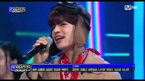 Stray Kids and Btob Dancing Thunderous on Mcountdown Stage