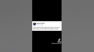 Overthinking by Kamran Sharif