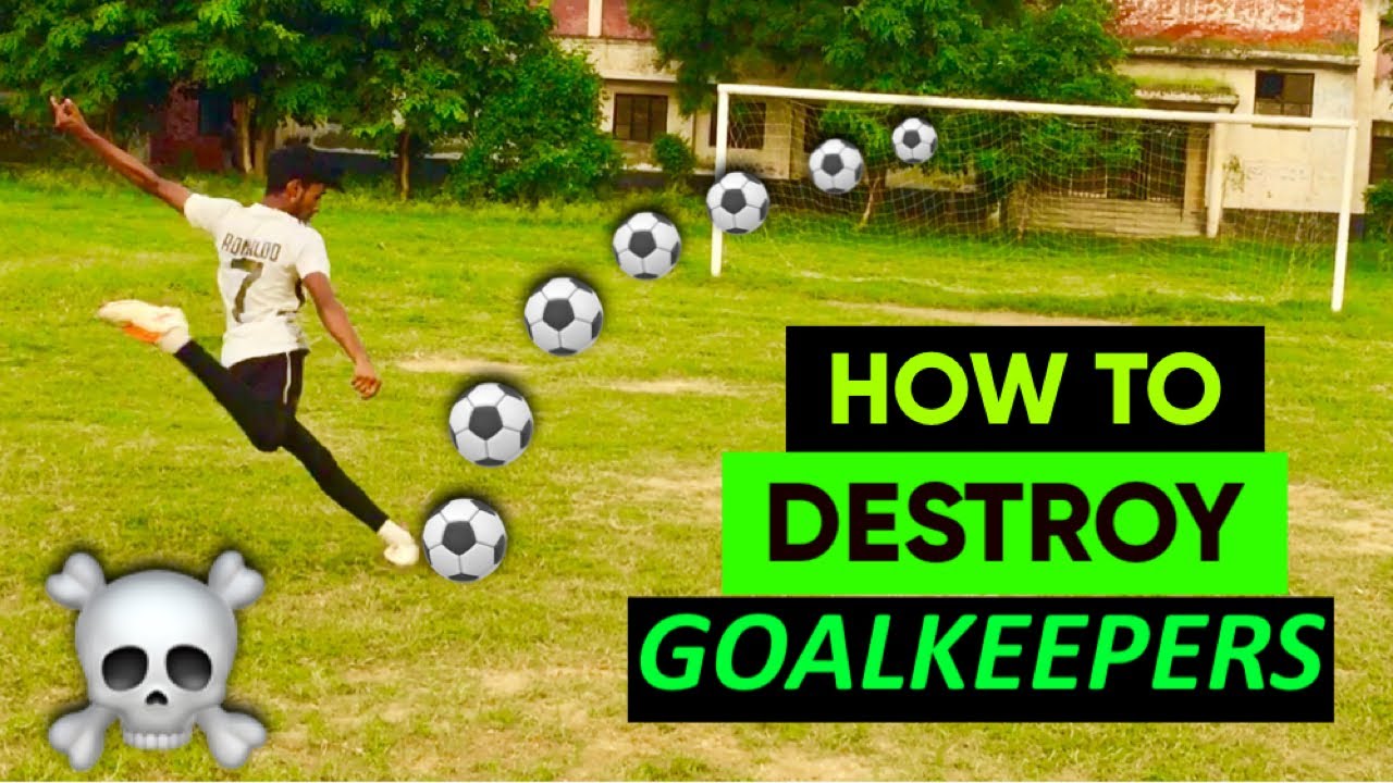 How to shoot a ball with power💥 easy shooting football skills💯🔥 YouTube