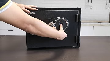 Unlock Using Key Register Fingerprint in Nikawa SWF1418F Safebox