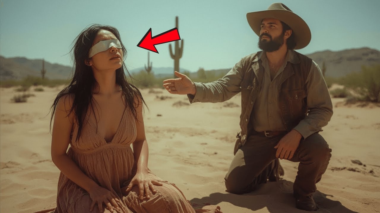 La tribu abandonó a la viuda apache ciega... El vaquero tomó su mano: 'Ahora seré tus ojos