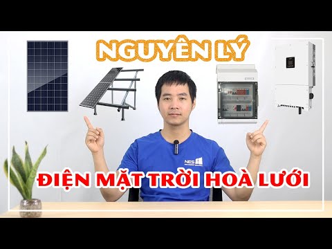 Video Nguyên lý hoạt động điện mặt trời hoà lưới - youtube