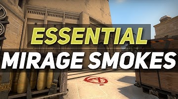 CS:GO - Essential Mirage Smokes 2021