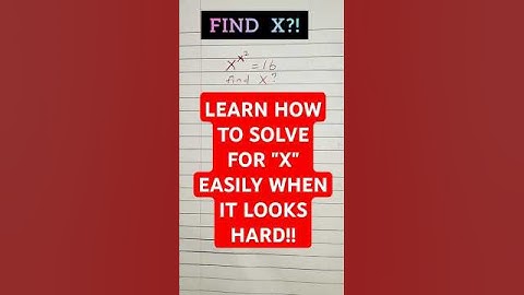 Find X? #findx #maths #mathsproblems #solvingmaths #shortsfeed
