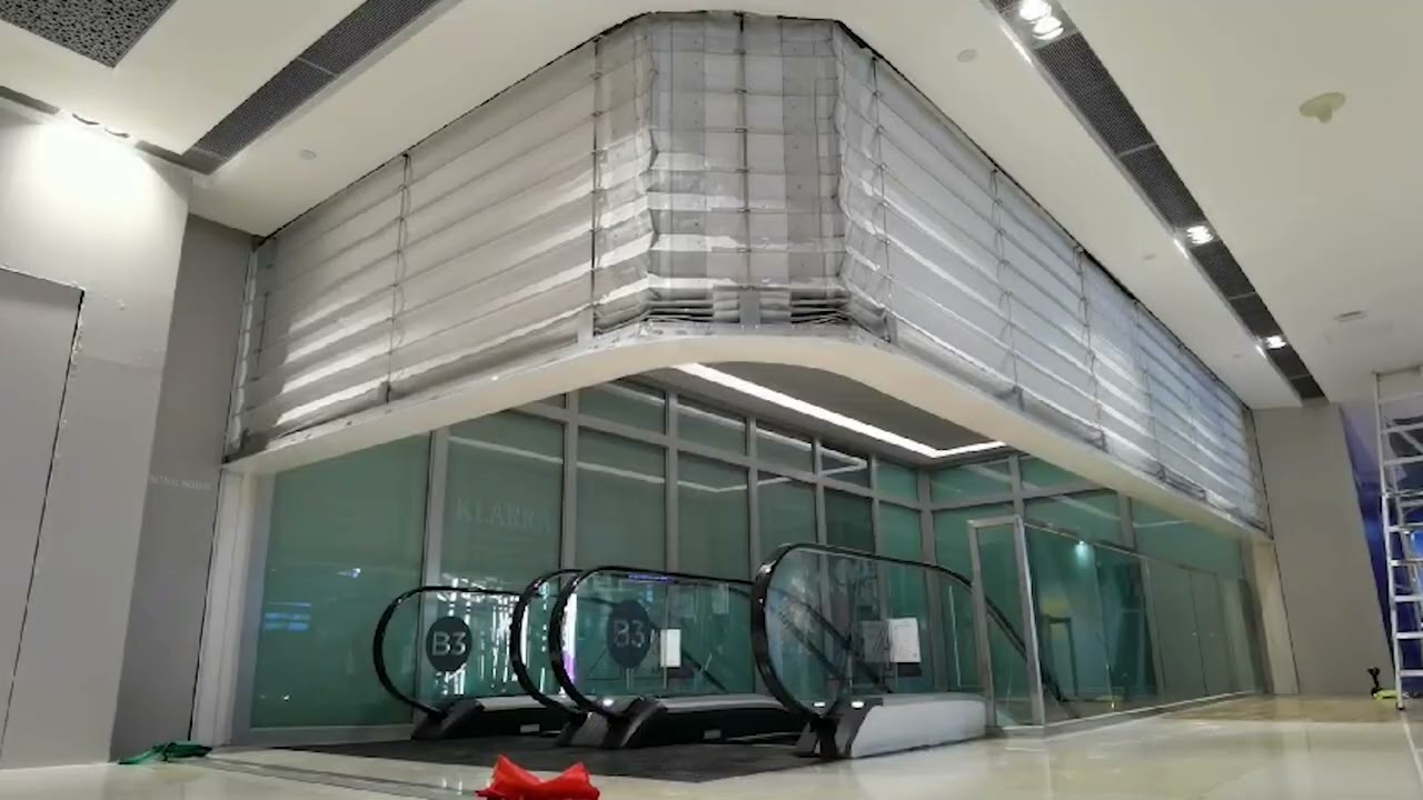 Ion Orchard Shopping Centre, Concertina Fire Curtain - Case Study