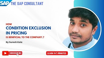 Pricing | SAP SD | condition exclusion in sap sd | The SAP Consultant