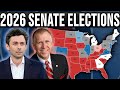 2026 Senate Elections Predictions For Every State As Of June 1st 2025 2026 Senate Elections Predictions For Every State As Of June 1st 2025