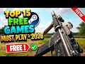 15 Must-Play FREE PC Games for 2026 | Perfect for New PC Gamers
