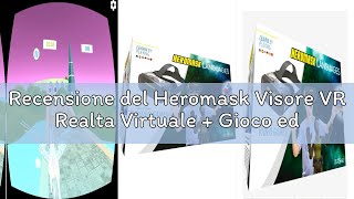 Recensione del Heromask Visore VR Realta Virtuale + Gioco educativo bambini [Operazioni Matematica e
