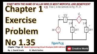 Chapter 1 Exercise Problems 1.35 solution | Basic Engineering Circuit Analysis 10th Edition