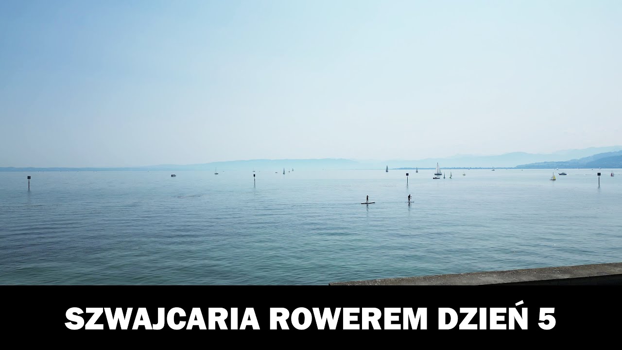 SZWAJCARIA ROWEREM - Dzień 5 (Jezioro Bodeńskie, Konstancja, Steig am Rhein)