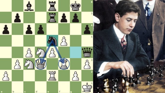 ▷ Capablanca vs Marshall (NY, 1918) 【 Defensa Infranqueable 】